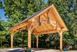 Custom Timber pavilion